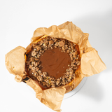 CHEESECAKE VASCO DE CARAMELO SALADO Y GALLETA DE AVENA